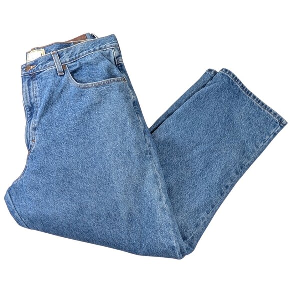 L.L. Bean Other - L.L.Bean Men's 38x30 Flannel Lined Relaxed Fit Cotton Denim Blue Jeans